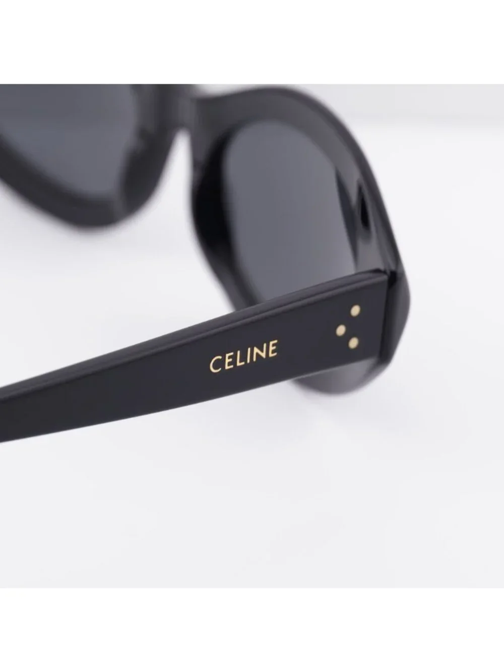 Celine CL40311I 01A  Cat Eye Sunglasses - Black / Grey